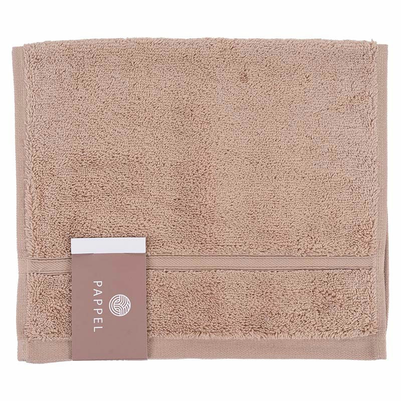 Полотенце махровое Pappel Cirrus/S 30x50см, цвет бежевый фото 3