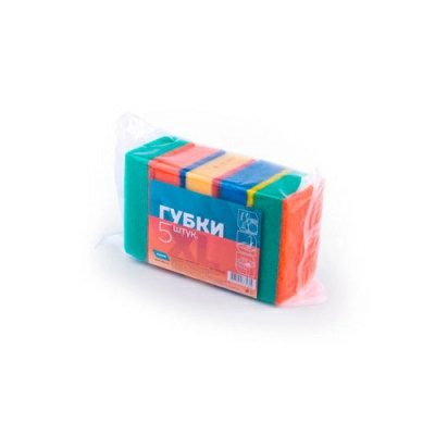 Губки для посуды Акор XL 5шт