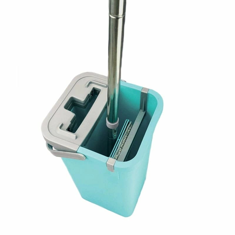 3 Набор для уборки Hausmann Elbrus швабра и ведро с механизмом отжима фото 2