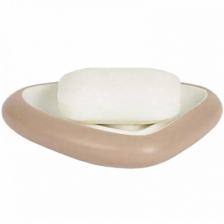 Мыльница Spirella Etna, цвет коричневый фото 1