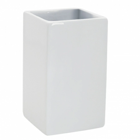 1 Стакан для зубных щеток Spirella Quadro, белый фото 1