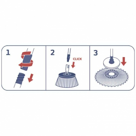 Насадка для швабры Leifheit Clean Twist Mop фото 3