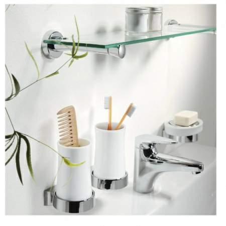 Ерш для унитаза Spirella Sydney-Acryl, белый фото 2