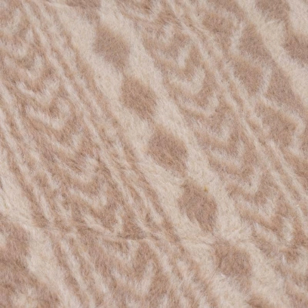 Плед 150x200см Pappel Cotton, бежевый фото 3
