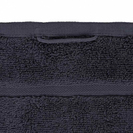 4 Полотенце махровое Pappel Cirrus/S 30x50, антрацит фото 4